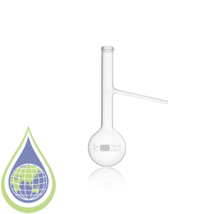 DURAN® Engler Flask with formed flanged rim, 125 ml, complies with  ASTM D86 and DIN EN ISO 3405