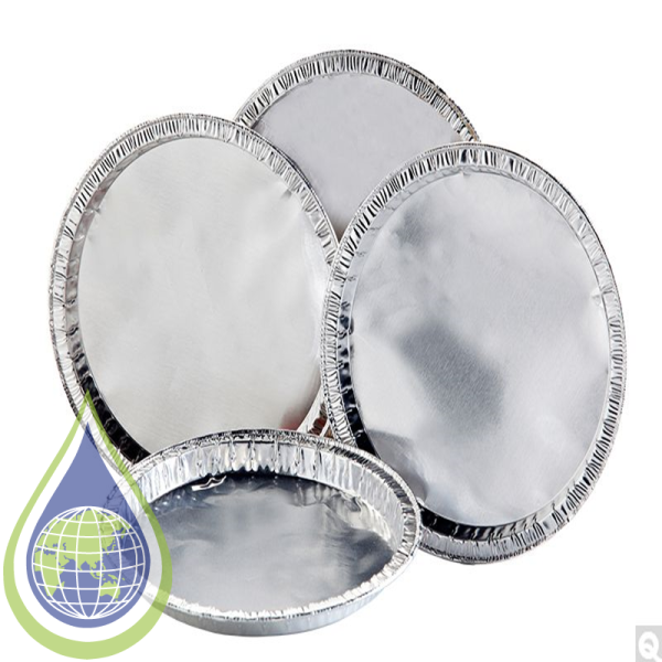 5 x 3/8" Alum Moisture Analyzer Pans 100/PK, 10PK/CS