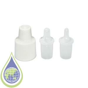 18-410 White PP Unlined Over Cap