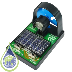 Solar Energy Motor & Fan, W/Cell & Rev.Switch