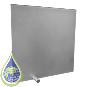 Screen, Frosted Acrylic, W/Feet, 200X200Mm