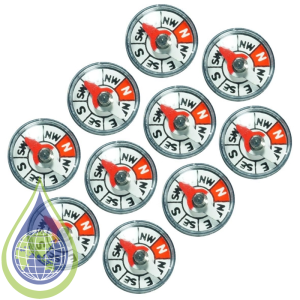 Electricity Kit, Plotting Compasses, 10X In Vial