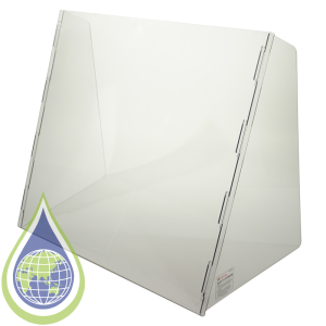 Screen, Safety, 600Mmx600Mm, Polycarbonate, Bench Top