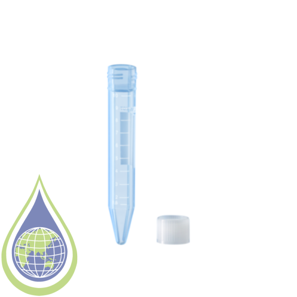 Tube, 10 ml, (LxØ): 100 x 16 mm, PP, with print Natural Cap