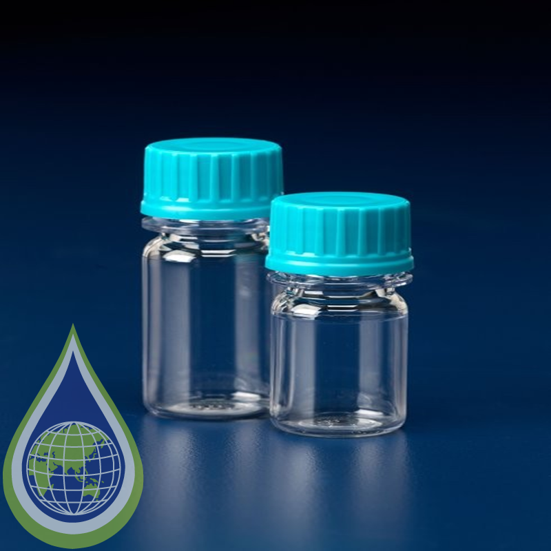 Azlon Clear Round Vial With Screwcap Pc 10Ml