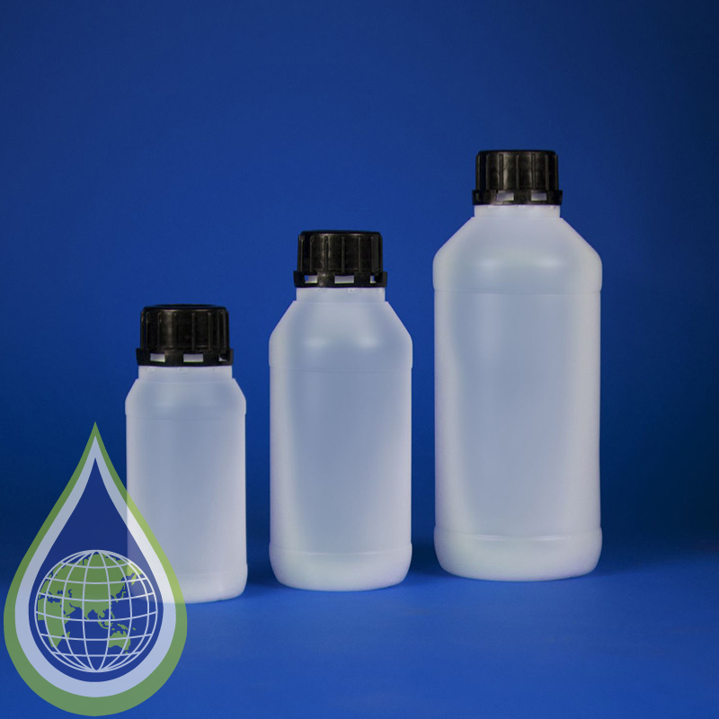 Bottle - Tamper Cap - Wide Neck (HDPE)