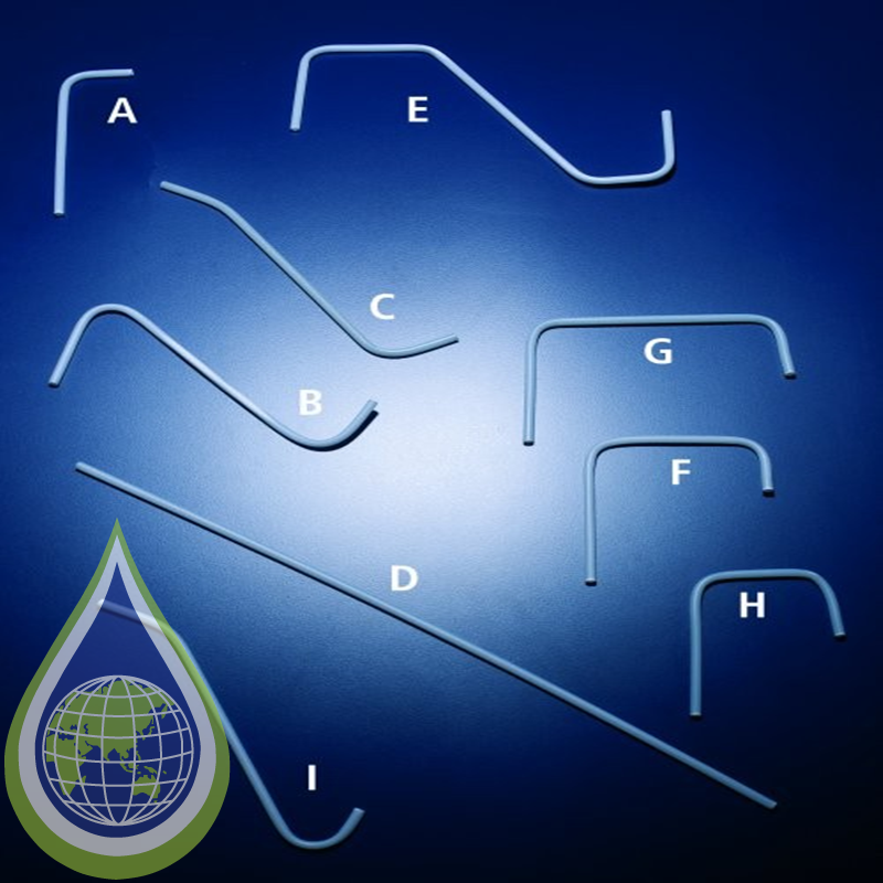 Azlon Gas Delivery Tube Pp 90 Degree