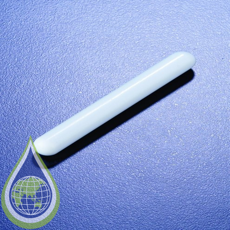 Azlon Stirrer Bar Magnet Cylindrical 20X6Mm Ptfe