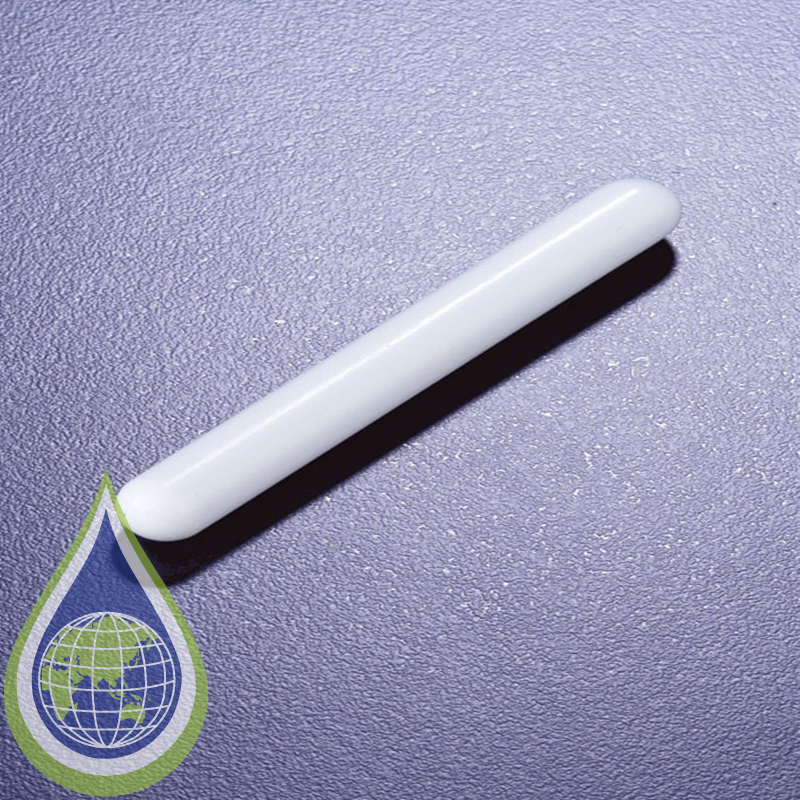 Azlon Stirrer Bar Magnet Cylindrical 50X8Mm Ptfe