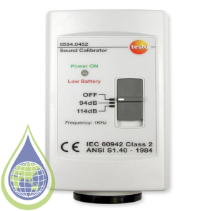 Sound level calibrator