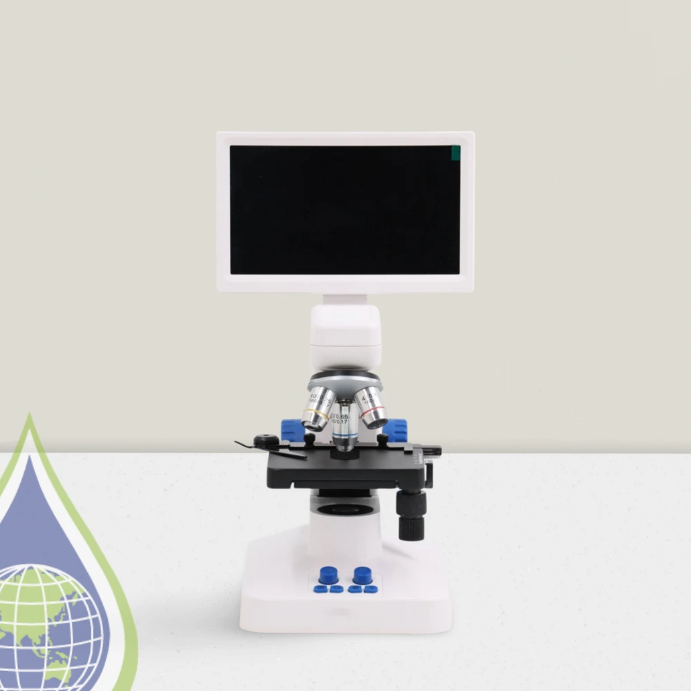 SMART Student Biological Microscope with built-in camera and WiFi connectivity — affordable digital microscope for teachers, classrooms, and homeschool science learning.