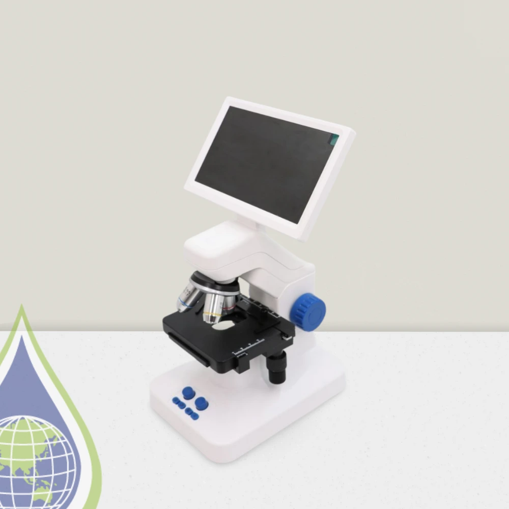 SMART Student Biological Microscope with built-in camera and WiFi connectivity — affordable digital microscope for teachers, classrooms, and homeschool science learning.