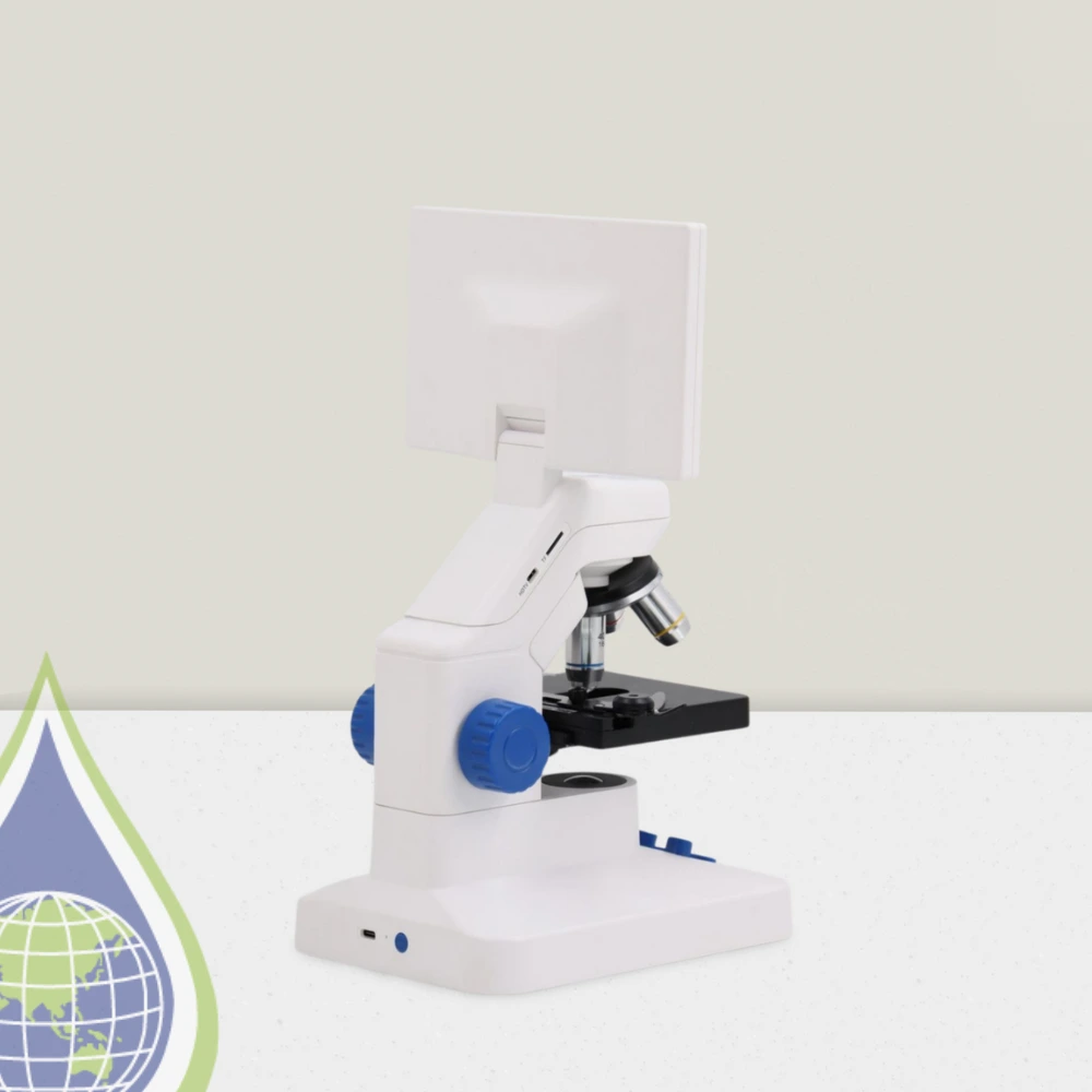 SMART Student Biological Microscope with built-in camera and WiFi connectivity — affordable digital microscope for teachers, classrooms, and homeschool science learning.